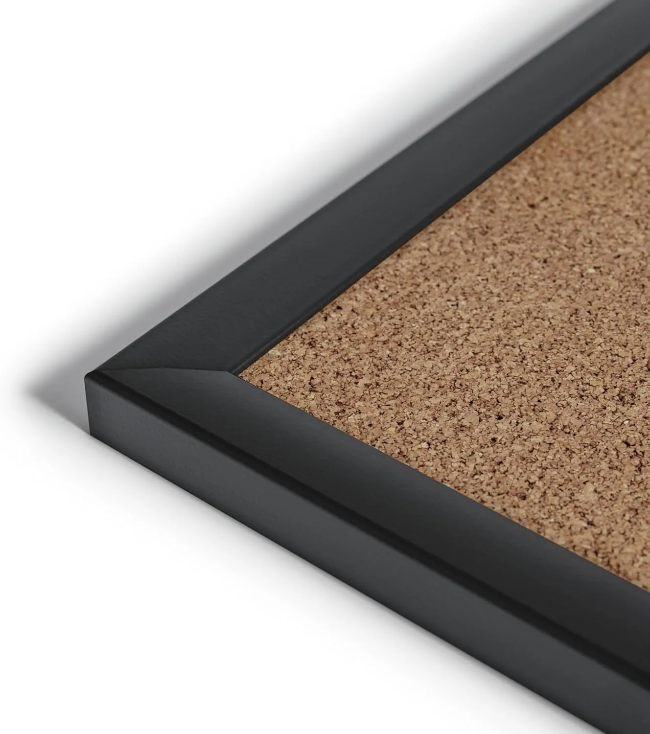 U Brands Cork Bulletin Board with Wood Frame