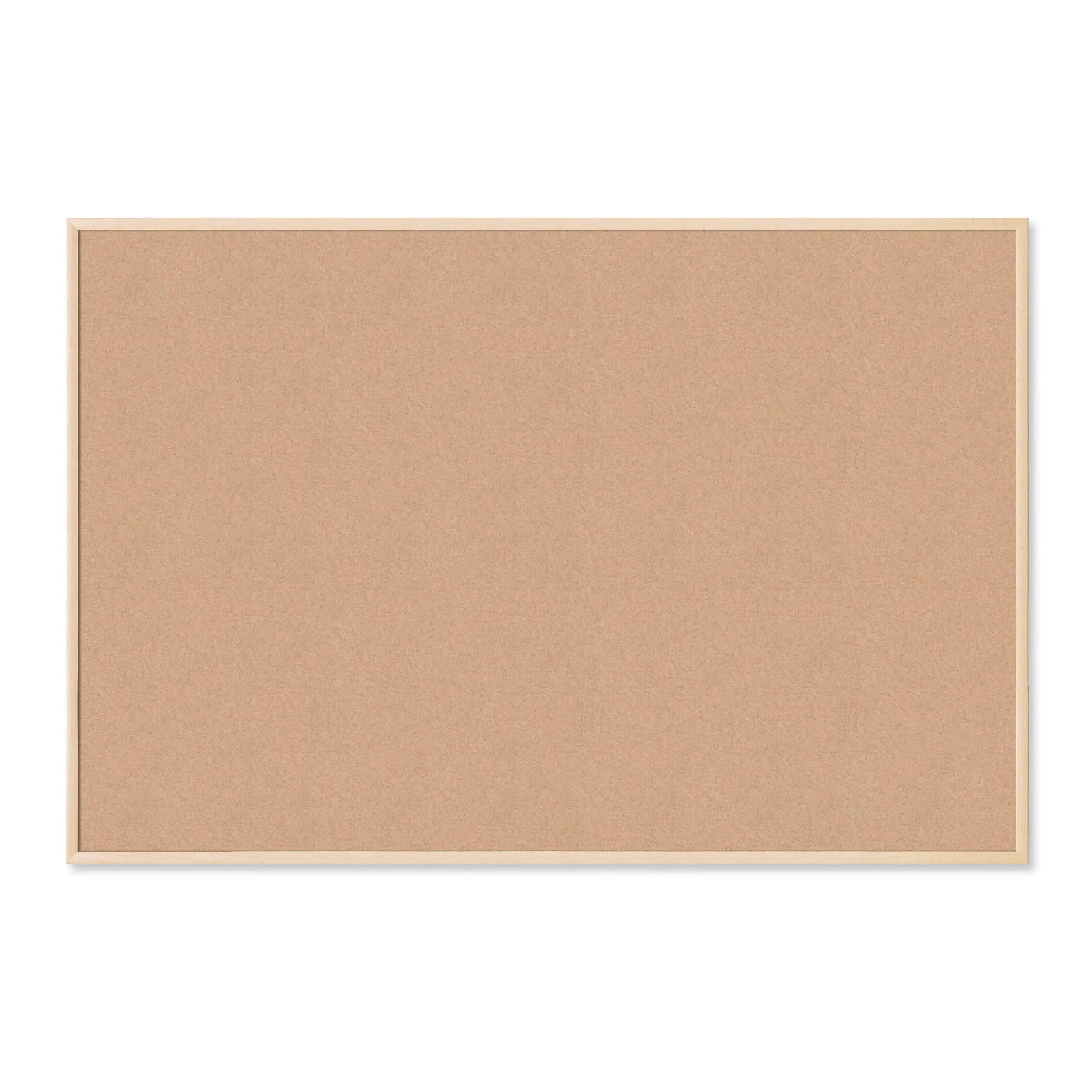 U BRANDS Cork Bulletin Board, Birch Wood Frame