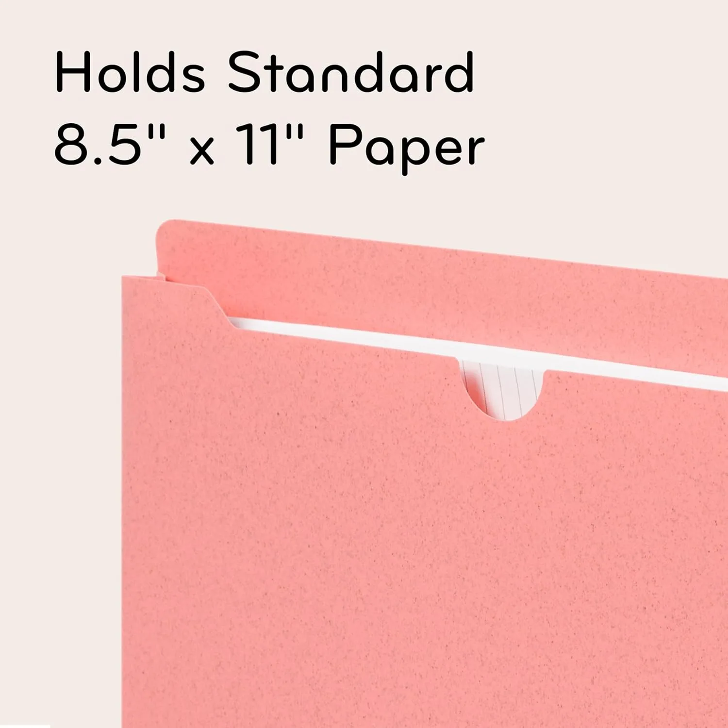 U Brands U-Eco Poly File Jacket, Set of 10, Letter Size, 1in Expansion, Assorted Brights
