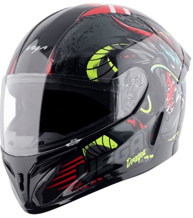 VEGA VOYAGER DX DRAGOA DULL BLACK RED C/V 580 MM VEGA VOYAGER DX DRAGOA DULL BLACK RED C/V 580 MM