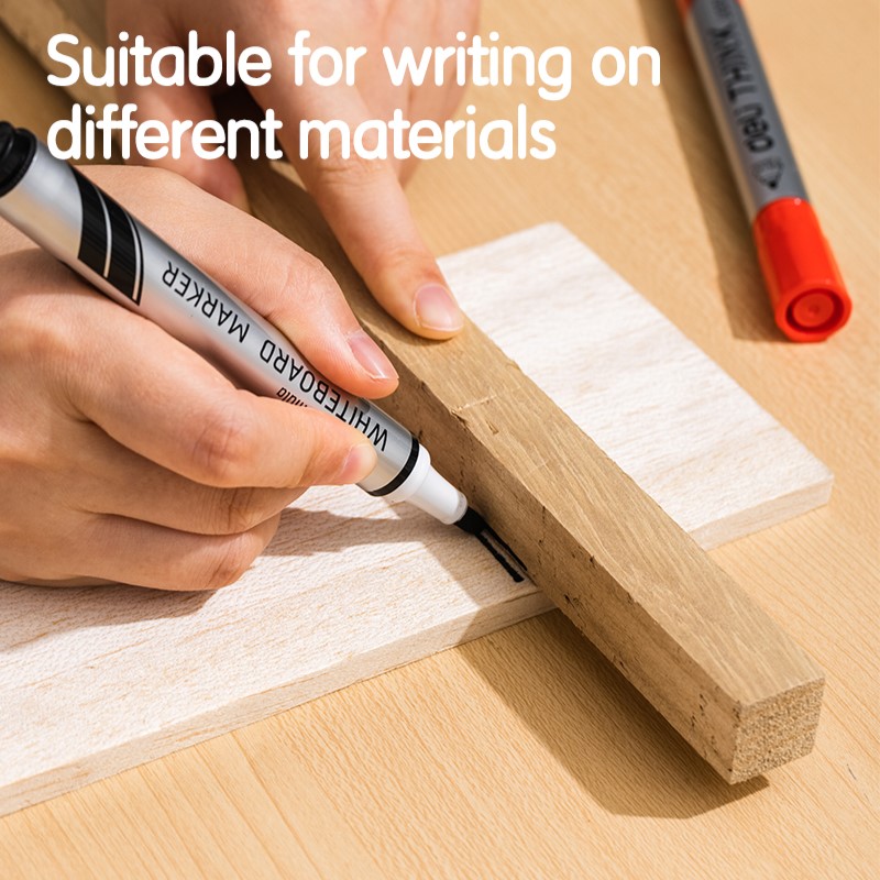 DELI U00120 WHITEBOARD MARKER BLACK BULL