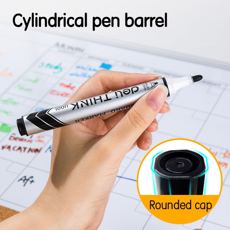 DELI U00120 WHITEBOARD MARKER BLACK BULL