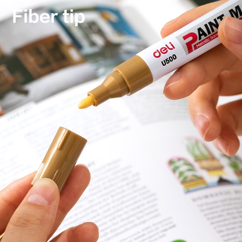 DELI U500-GD PAINT MARKER - GOLD