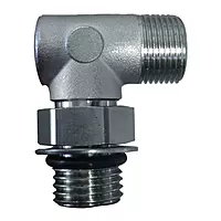 Uflex90° Adjustable Fitting f/Back of UP Series Helms ORB 6 to 3/8" COMP