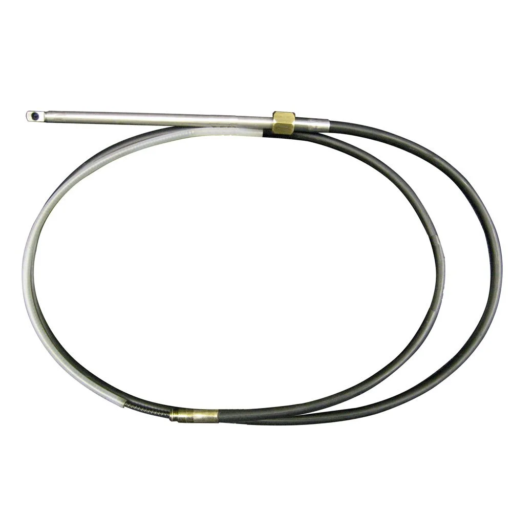 UFLEX M66X09 9' Fast Connect Rotary Steering Cable - Black (Universal Replacement)