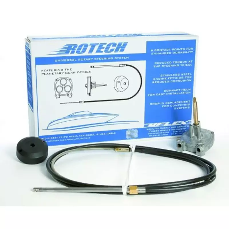 UFlex M66 13' Fast Connect Rotary Steering Cable Universal
