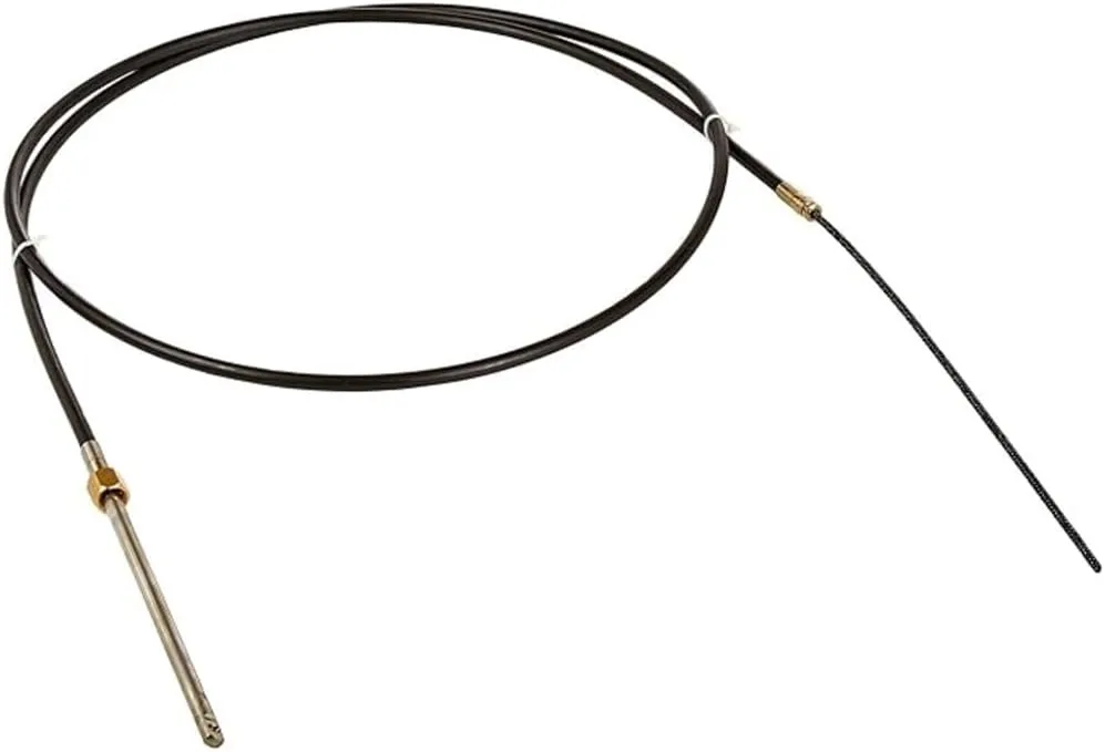 UFlex M66X16 16' Fast Connect Rotary Steering Cable, SILVER
