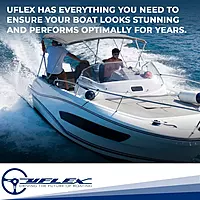 Uflex M66X18 Rotary Replacement Steering Cable, 18'
