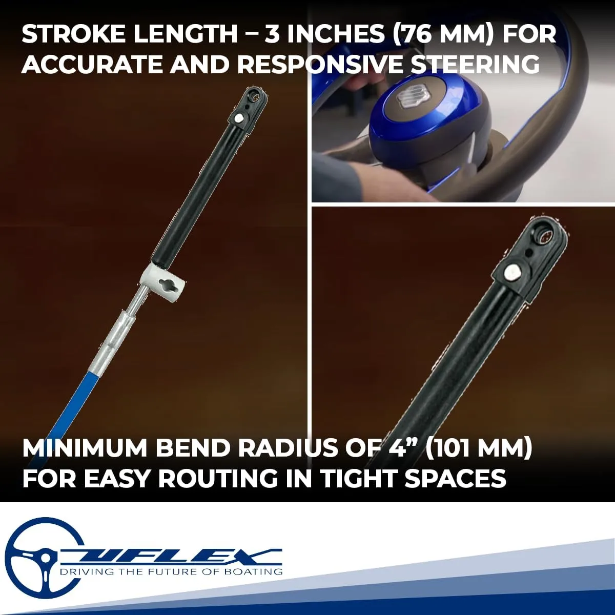 Uflex MACH14X15 Mach 14 15' OMC Control Cable