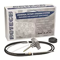 UFlex Rotech 10' Rotary Steering Package - Cable, Bezel, Helm
