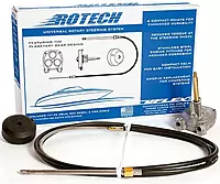 UFlex Rotech 15' Rotary Steering Package - Cable, Bezel, Helm