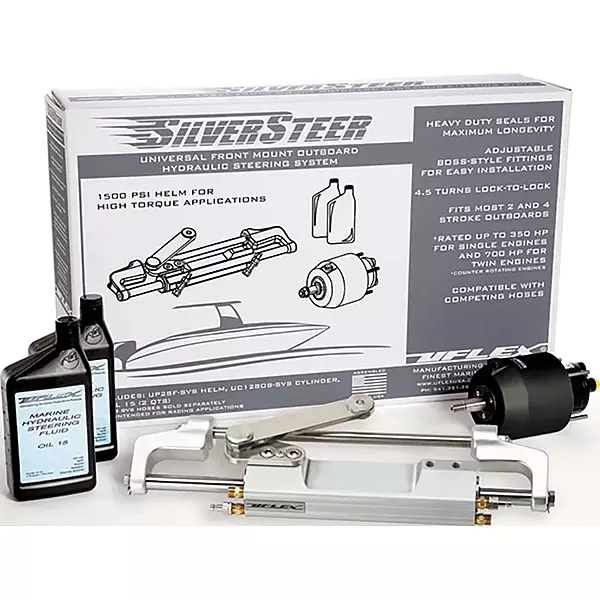 Uflex SilverSteer™ Outboard Hydraulic Tilt Steering System - UC130 V2