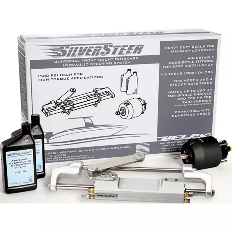 Uflex SilverSteer™ Outboard Hydraulic Tilt Steering System - UC130 V2