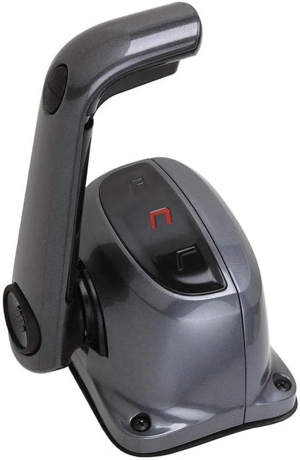Uflex Single Lever Top Mount Control w/Neutral Lock & Trim Switch - Black