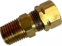 Uflex Straight Helm Fitting 1/4 NPT f/UP Comp Line & Autopilot Return Line