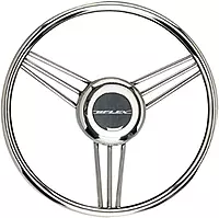 Uflex V27 13.8" Ultraflex Non-Magnetic Stainless Steel Steering Wheel