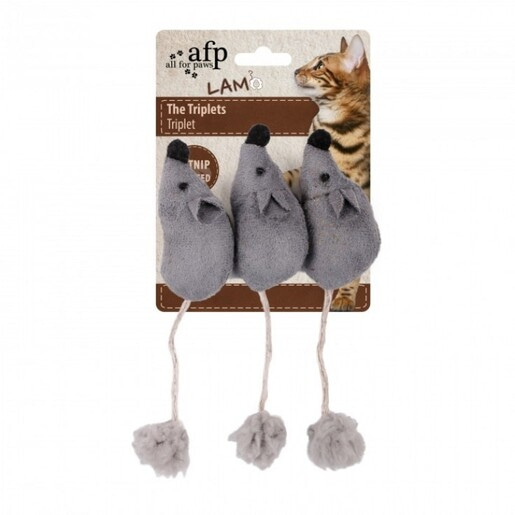All for paws Lambswool The Triplets - Grey All for paws Lambswool The Triplets - Grey
