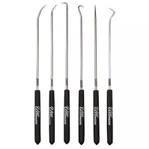 ULLMAN 9-3/4" Long 6-Piece Hook & Pick Set