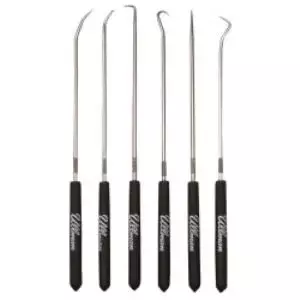 ULLMAN 9-3/4" Long 6-Piece Hook & Pick Set