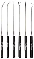 ULLMAN 9-3/4" Long 6-Piece Hook & Pick Set