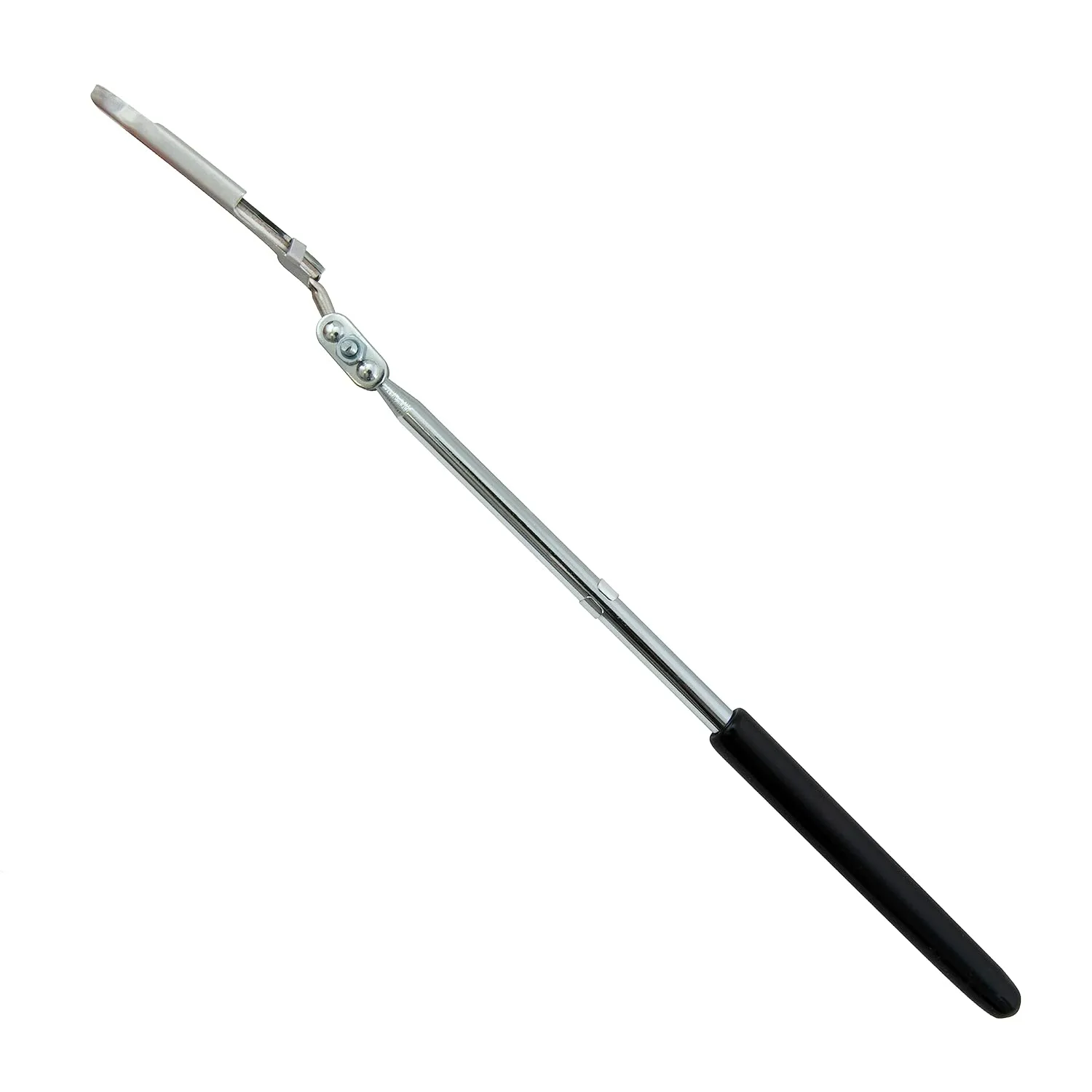 Ullman B-2 Oval Pocket Inspection Mirror, 2" Length x 1" Width Mirror, 8-1/2" Overall Length