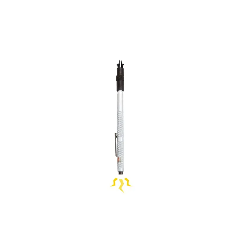 Ullman Devices F-2 Alloy Steel Phillips/Torx Mechanical Screw Starter, Aluminum Handle, 5-5/8" Length