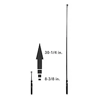 Ullman HT-3 Telescoping Hi-Tech Magnetic Pick-Up Tool with Powercap, 8-1/4" to 30-1/4" Extended Handle Length