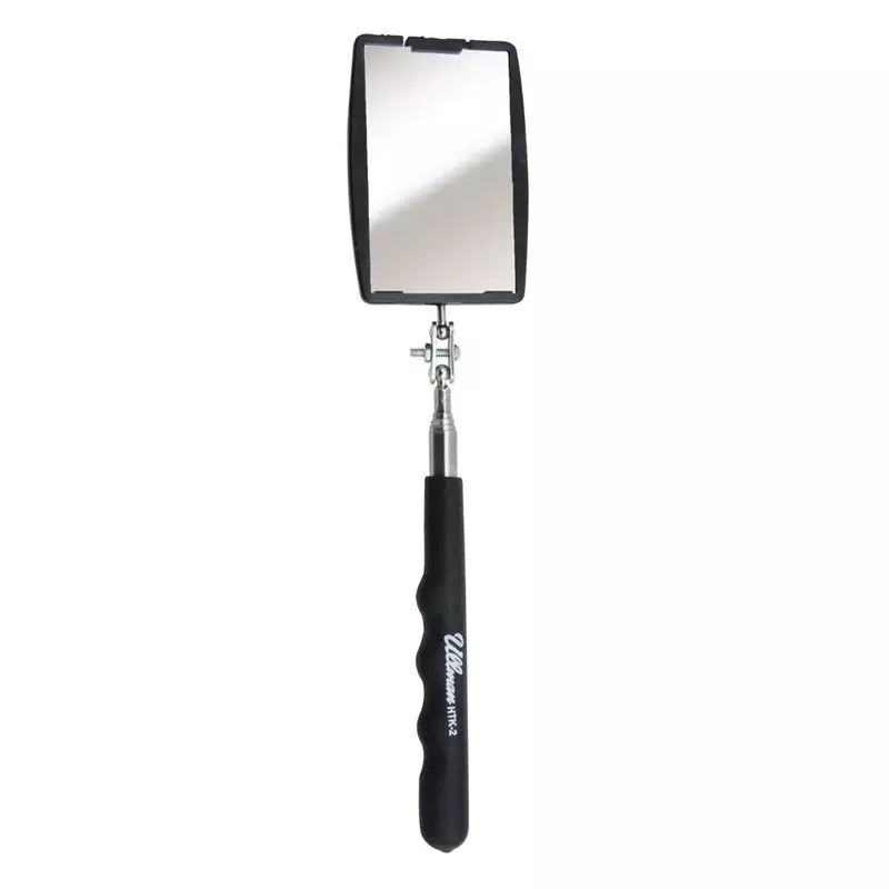 Telescoping Inspection Mirror: Rectangular, Glass Mirror
