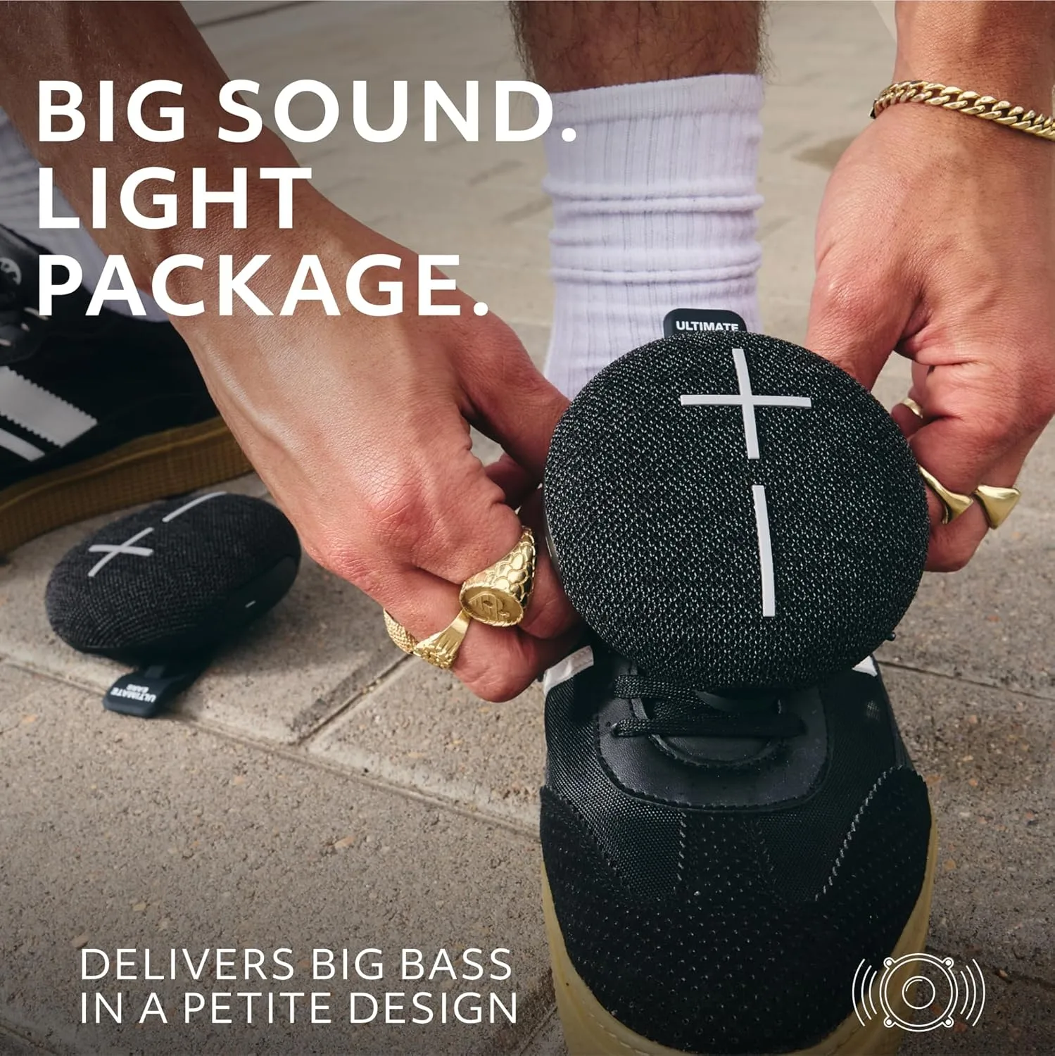 ULTIMATE EARS MINIROLL Ultra-Portable Waterproof Bluetooth Speaker