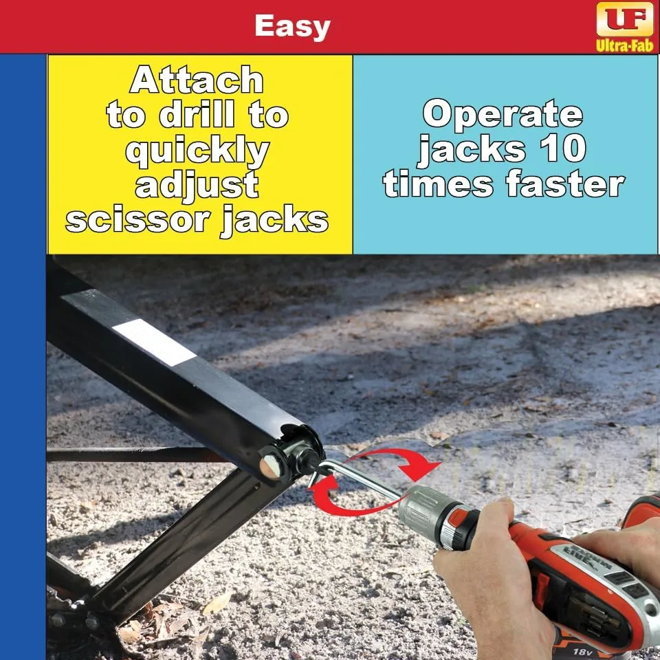 Ultra-Fab J-Hook Scissor Jack Drill Attachment (48-979070)