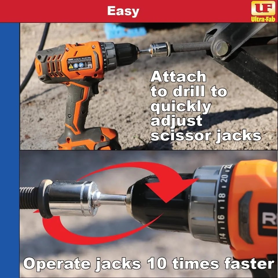 Drill Attachment (Speed Socket) Ultra-Fab Products (48-979005) 1 Count (Pack of 1)