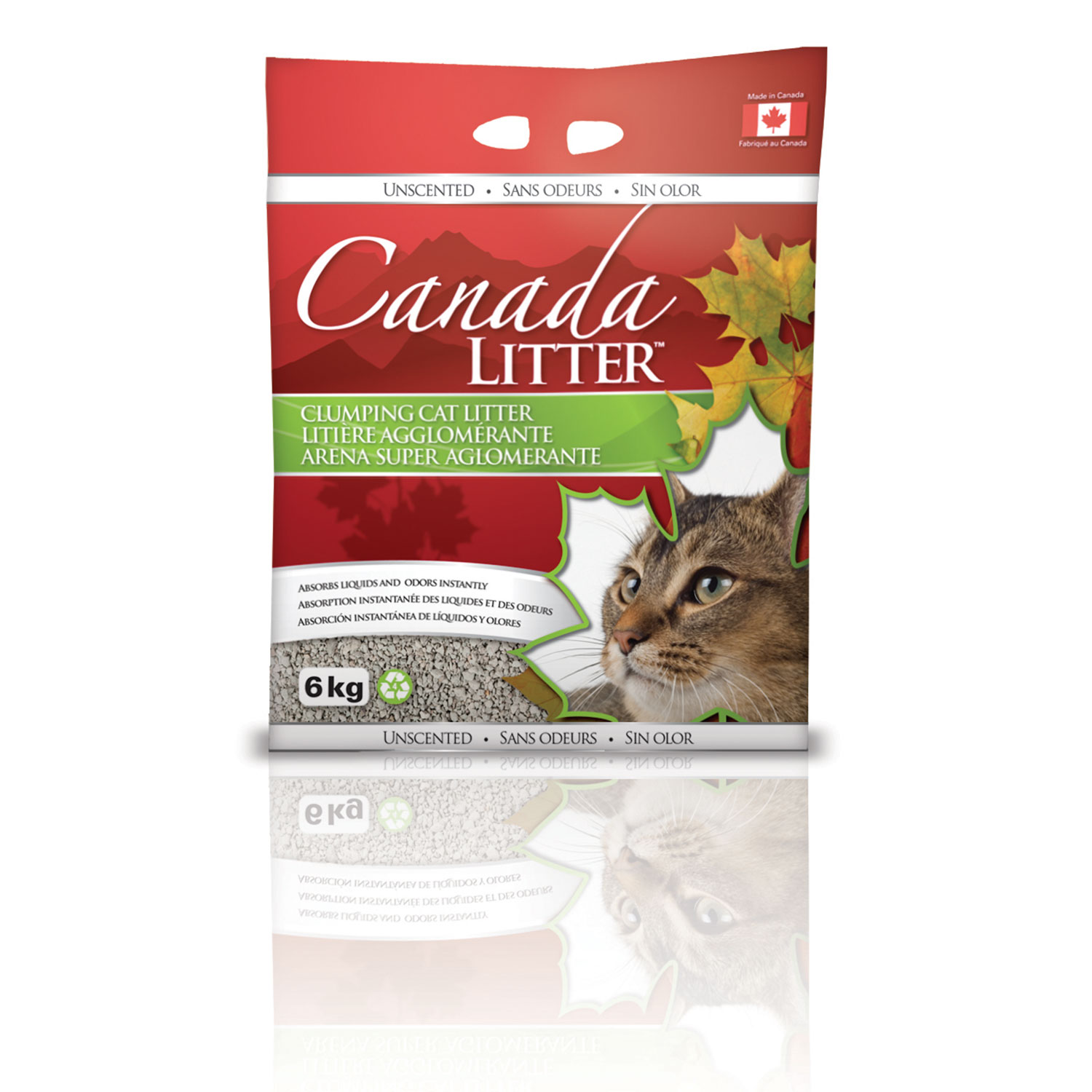 Canada (Cat Litter) 6KG Unscented Canada (Cat Litter) 6KG Unscented