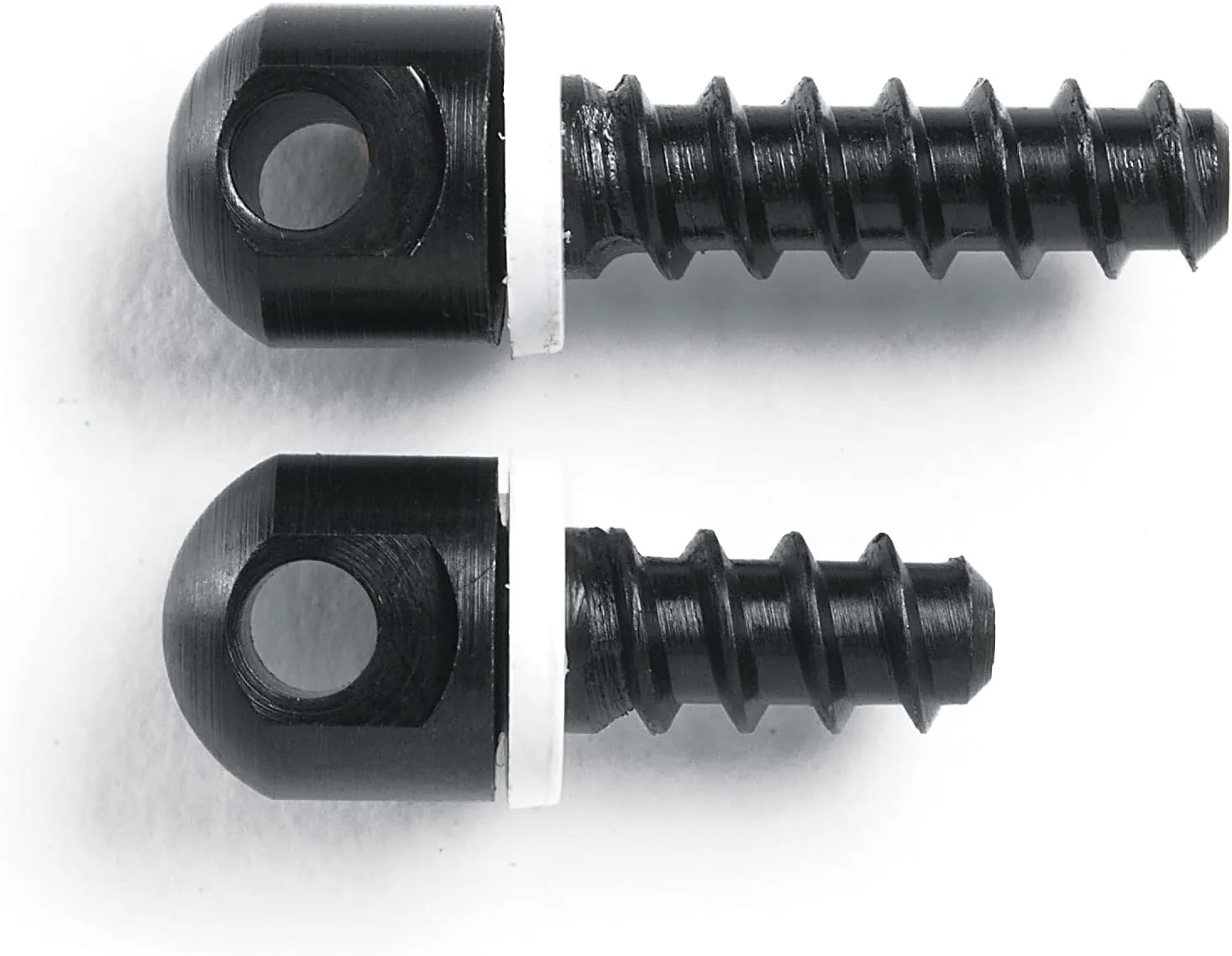 Uncle Mike's 115 RGS Sling Swivel Wood Screw Set, One each 1/2-Inch and 3/4-Inch Screws, Black, Model:25200