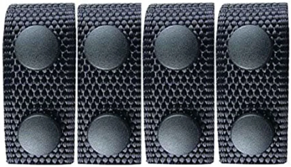 Uncle Mike's Kodra Duty Nylon Web Snap-Close Belt Keepers