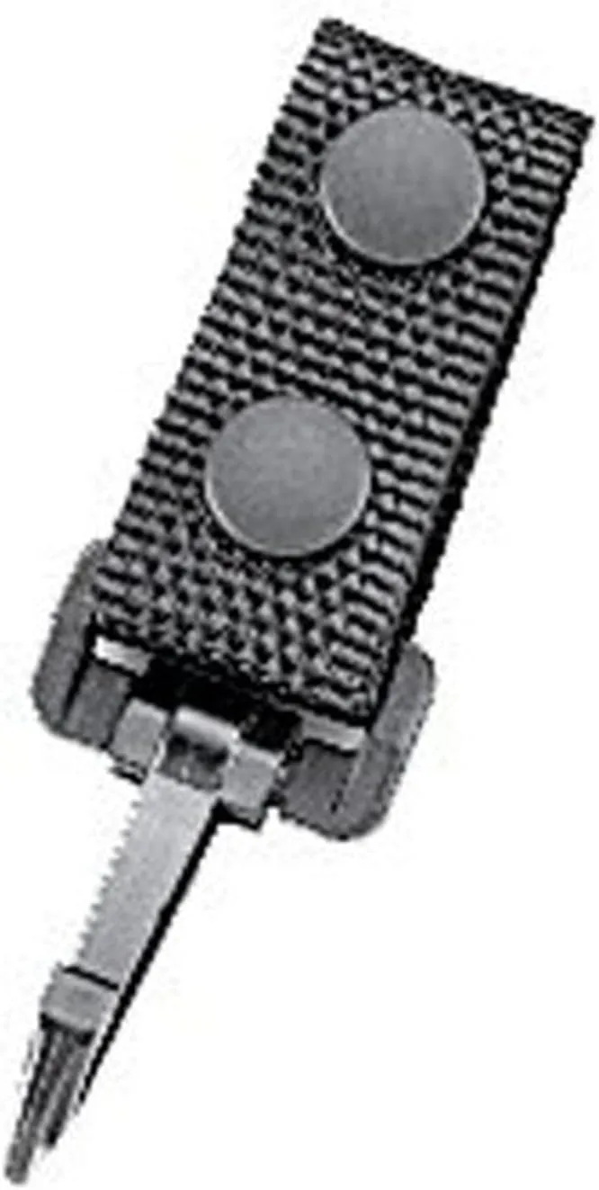 Uncle Mike's Kodra Duty Nylon Web Standard Key Ring Holder, Black