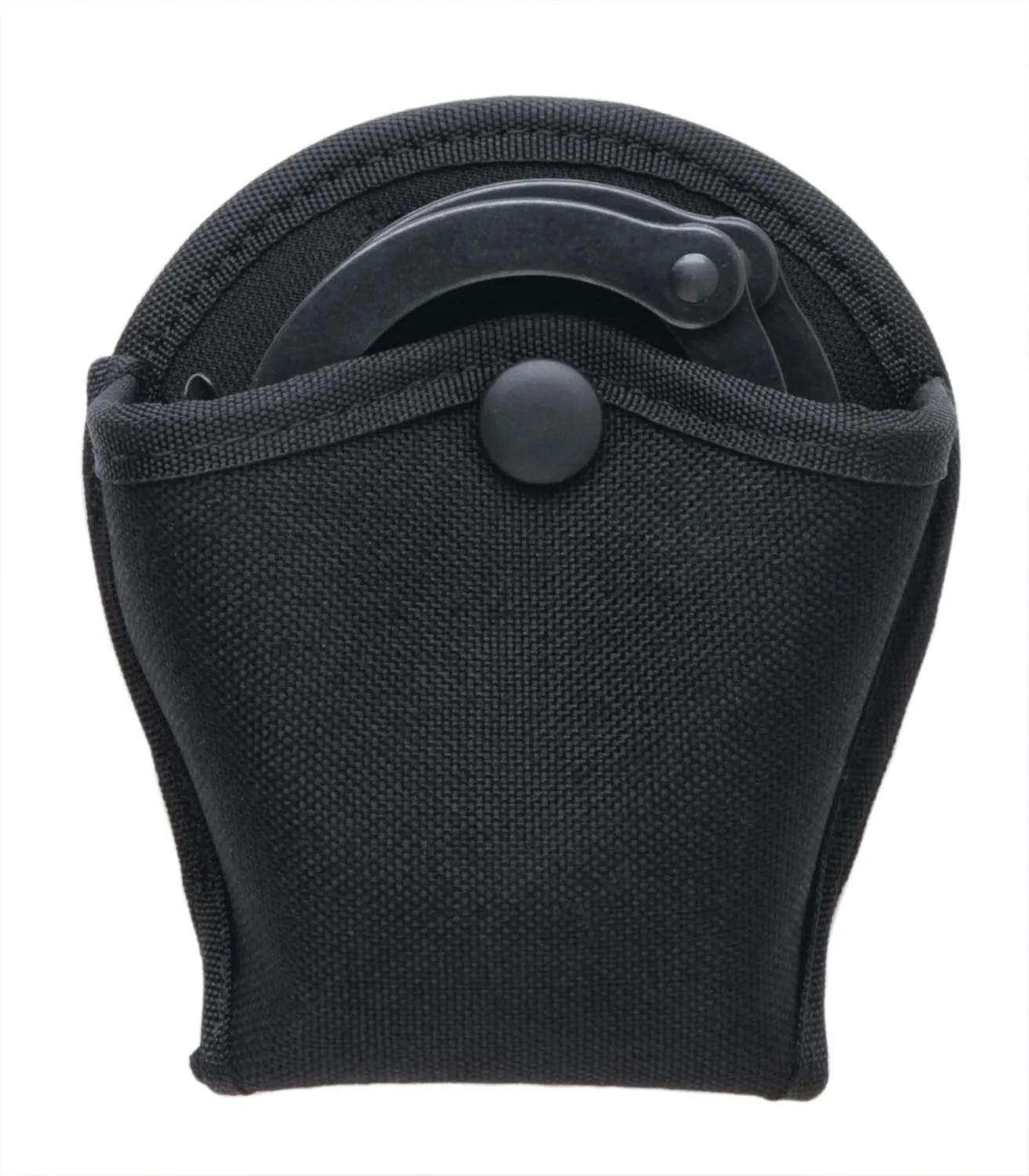 Uncle Mike's Open Top Single Cuff Case - Standard Black