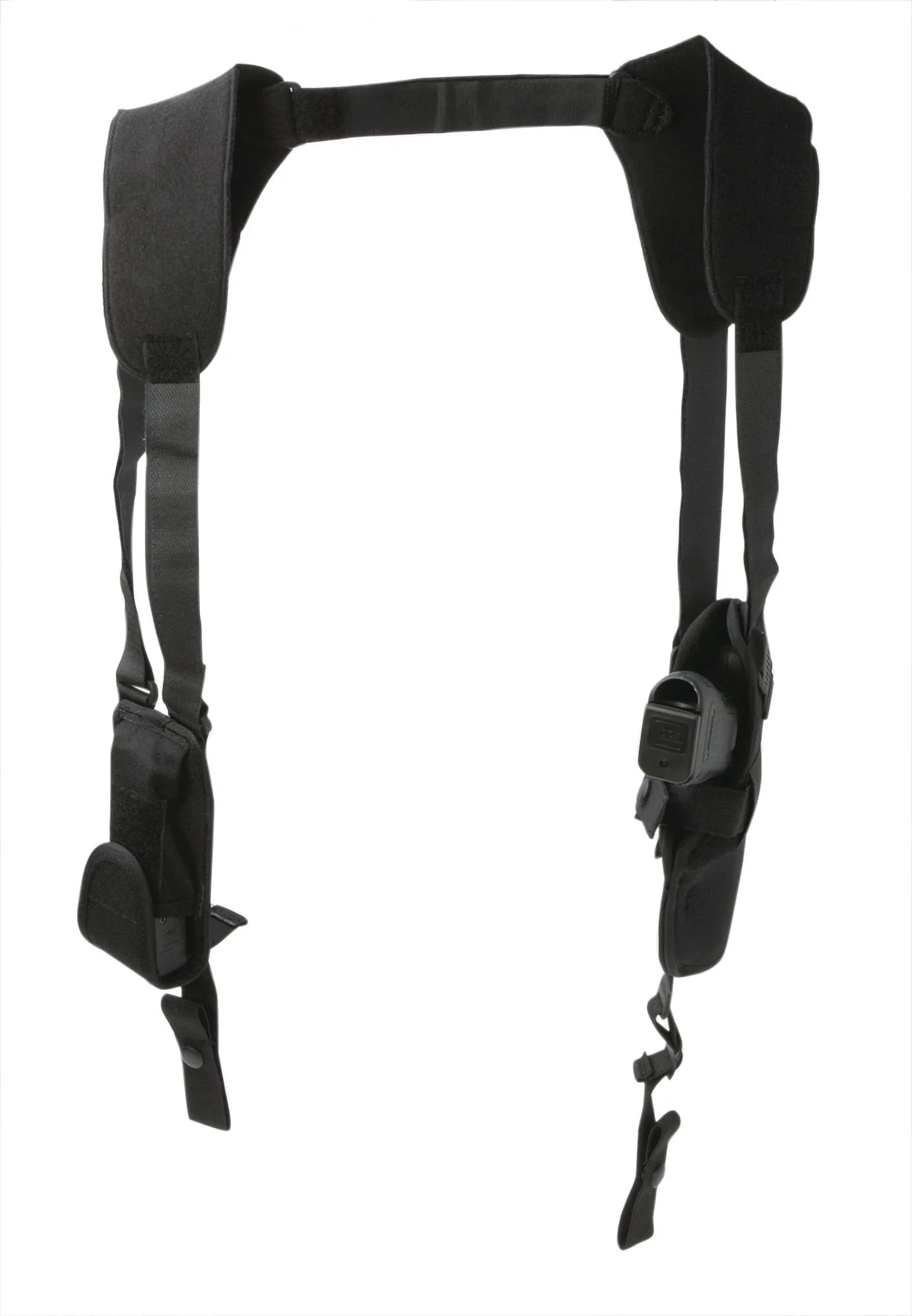 Uncle Mike's Law Enforcement Kodra Nylon Pro-Pak Vertical Shoulder Holster