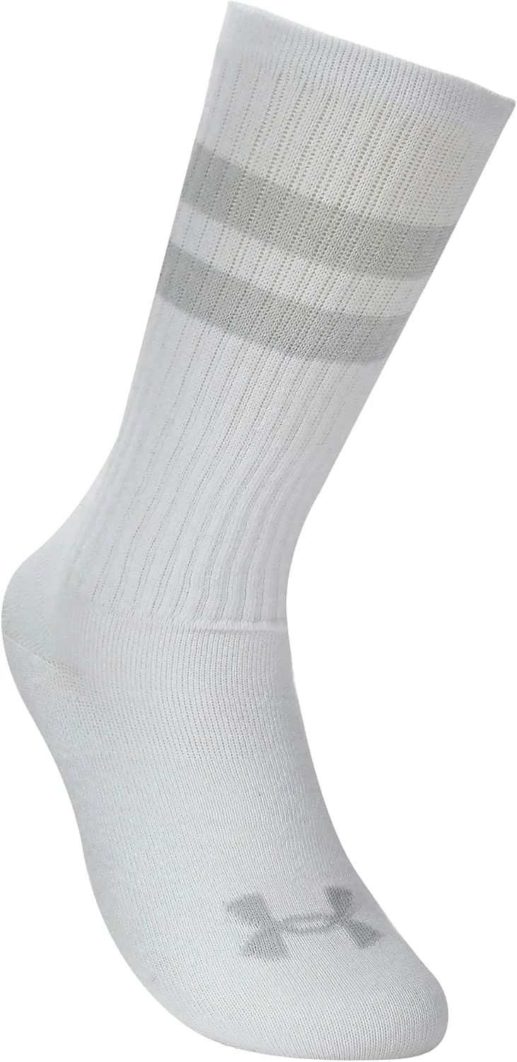 Under Armour Unisex Adult Essential Crew Socks