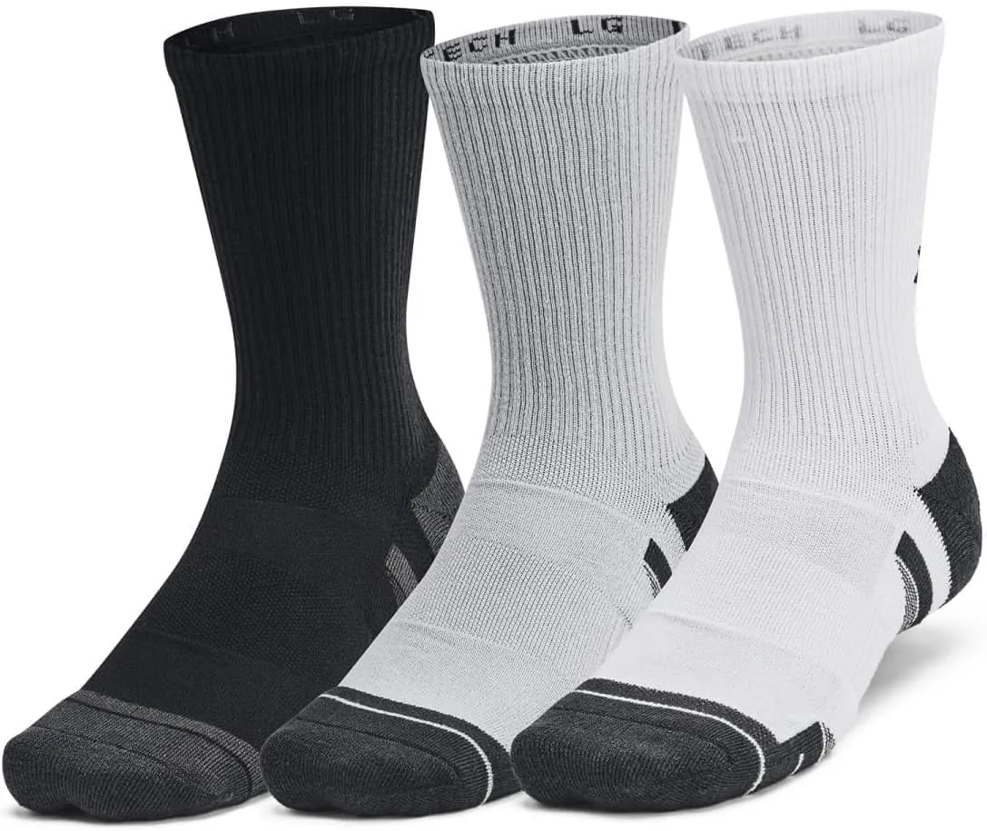 UNDER ARMOUR Unisex Performance Tech Crew Socks