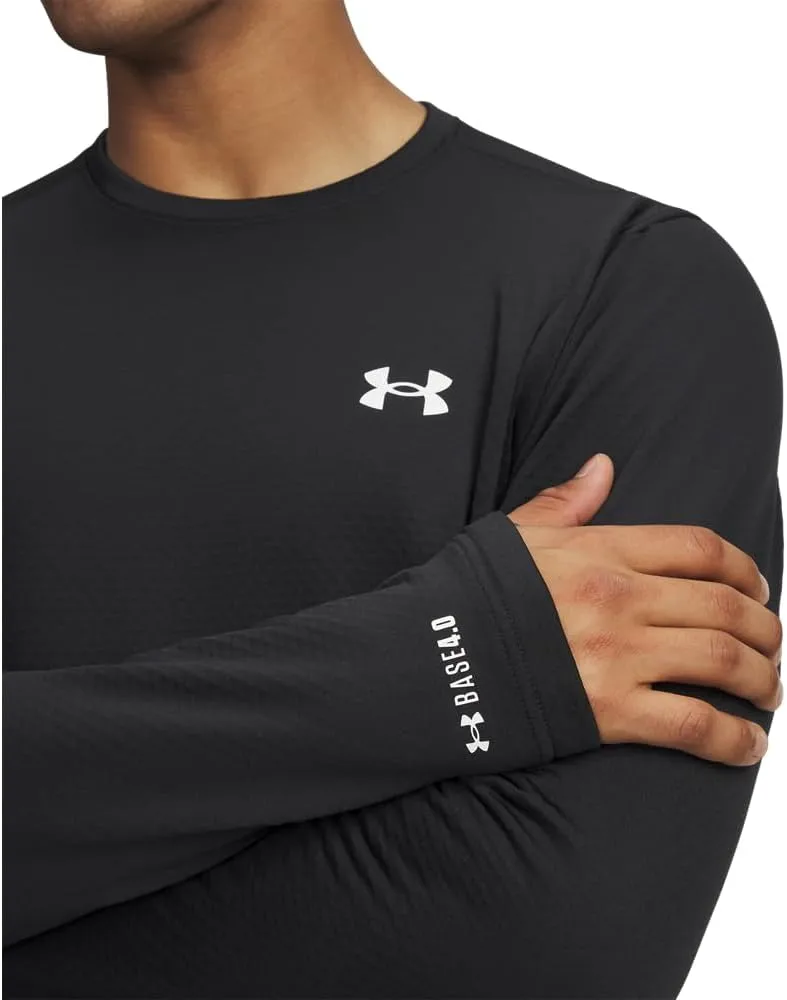 Under Armour Mens Packaged Base 4.0 Crew Baselayer
