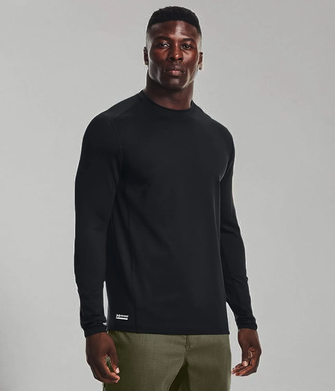 Under Armour Men's Tac Crew ColdGear Infrared Base T-Shirt