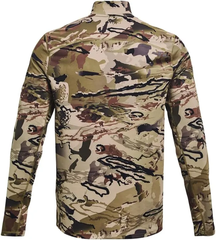 Under Armour ColdGear Infrared Camo Mock Mens Long Sleeve