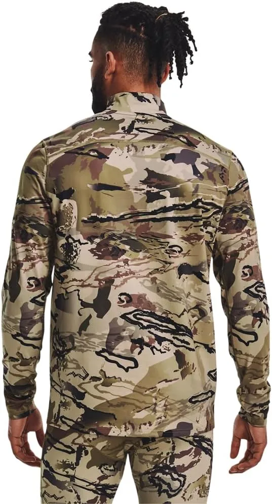 Under Armour ColdGear Infrared Camo Mock Mens Long Sleeve