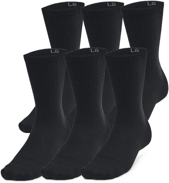 Under Armour Unisex Adult Essential Crew Socks