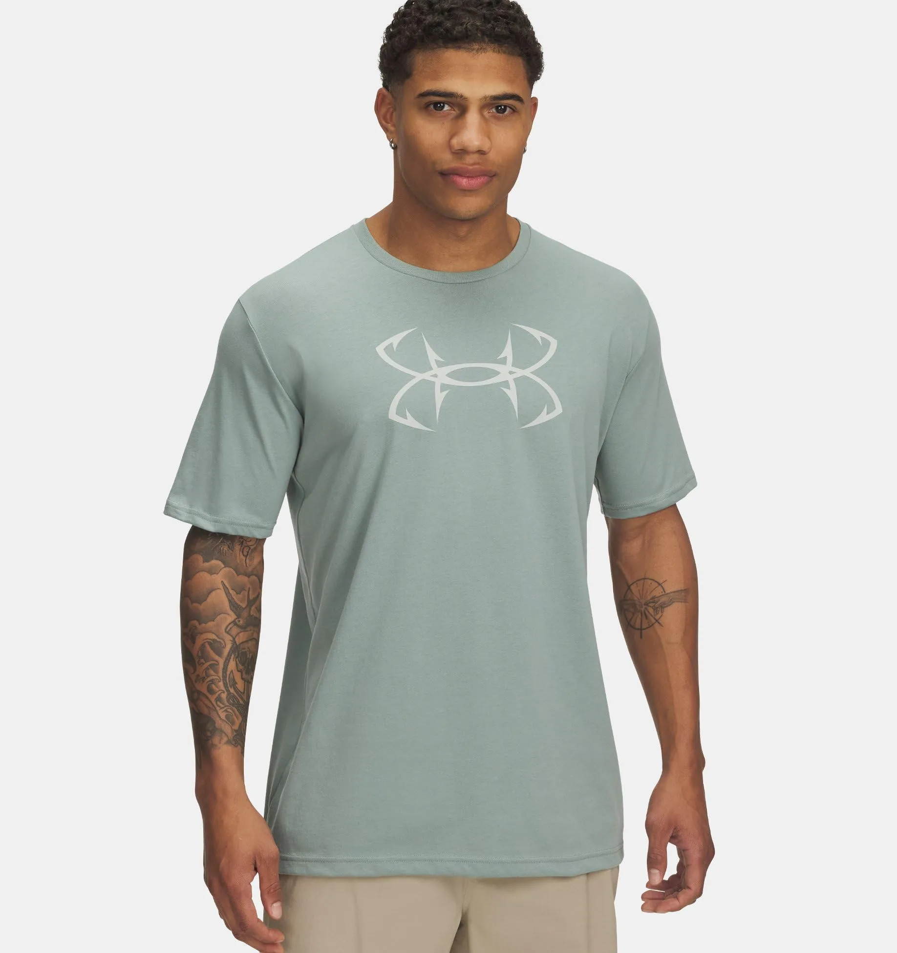 Under Armour - Mens Fish Hook Logo Short-Sleeve T-Shirt