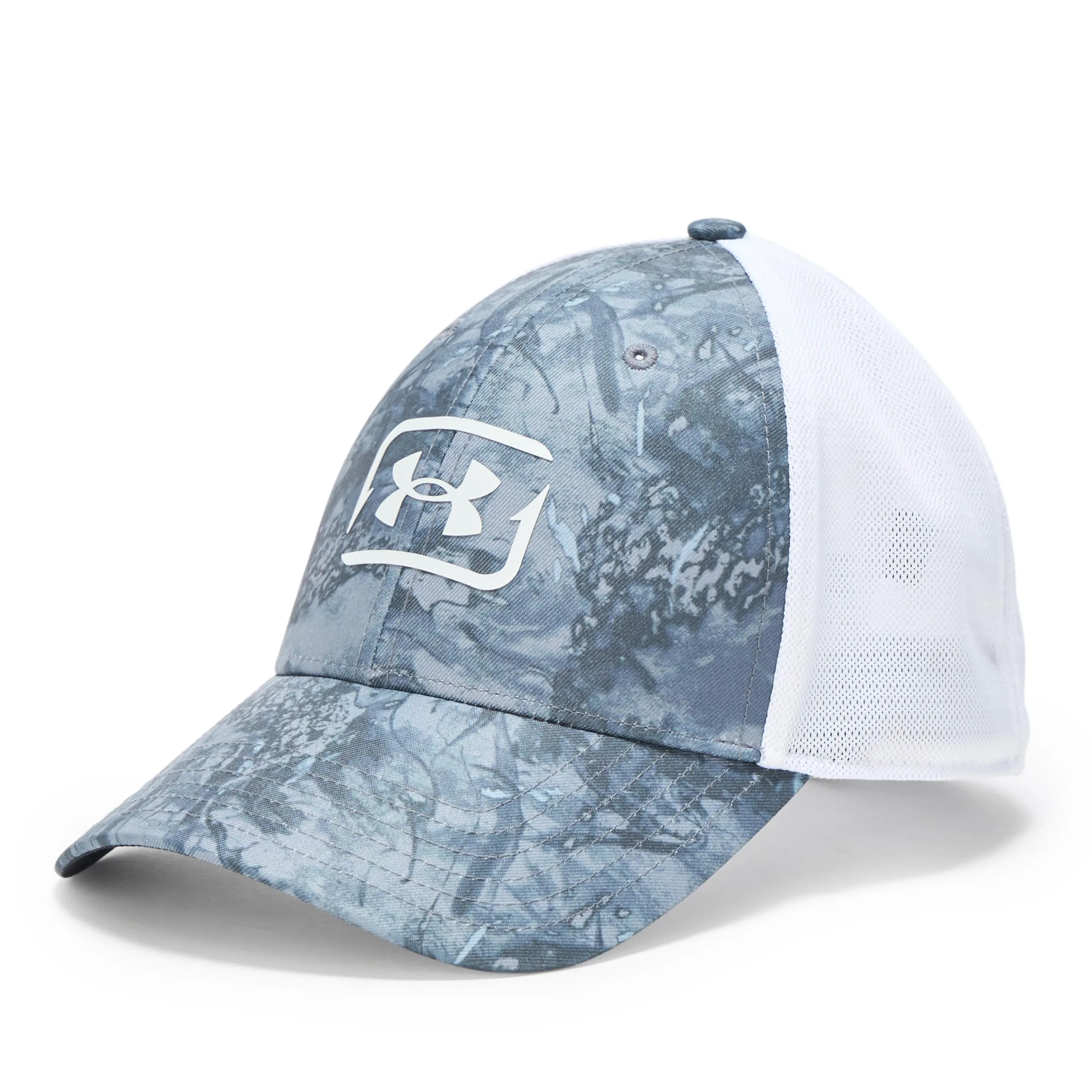 UNDER ARMOUR Men's Fish Hunter Stretch-Fit Mesh Cap