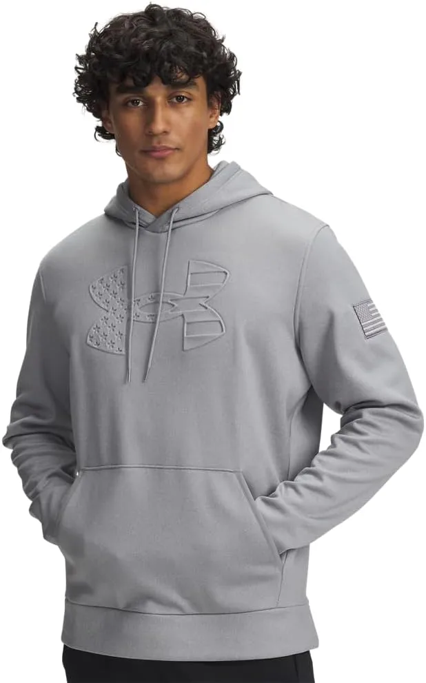 Under Armour Men's Freedom American Flag Embossed Hoodie