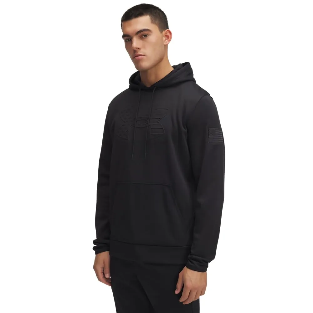 Under Armour Men's Freedom American Flag Embossed Hoodie