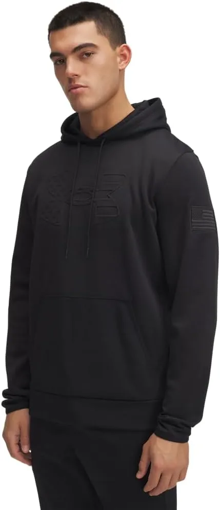 Under Armour Men's Freedom American Flag Embossed Hoodie