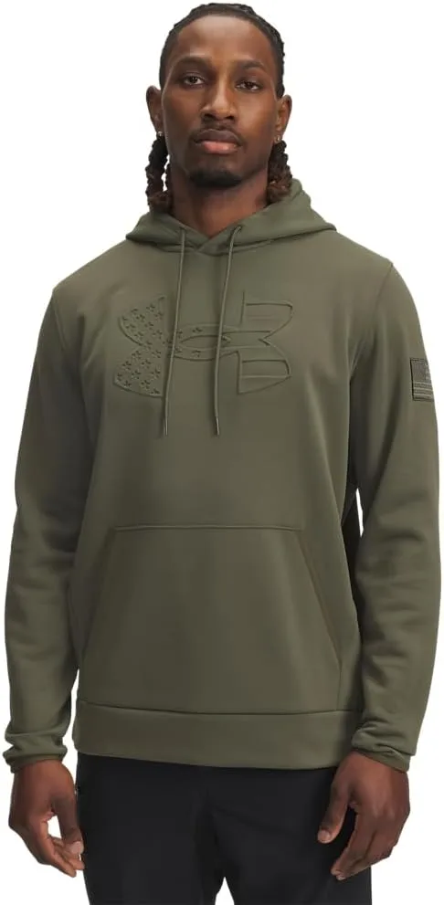 Under Armour Men's Freedom American Flag Embossed Hoodie